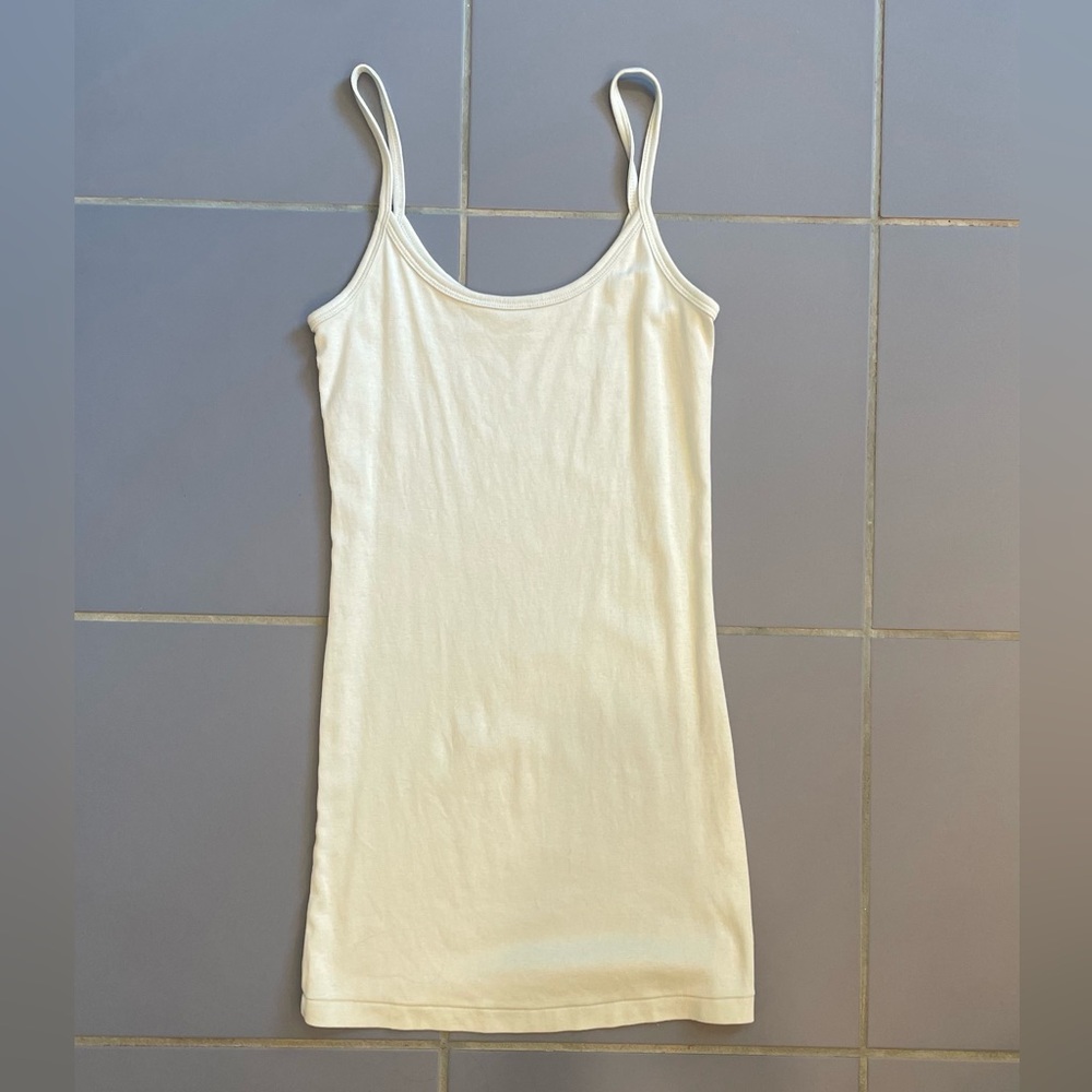 Light Blue Spaghetti Strap Tank Top